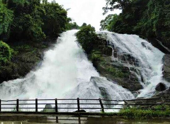 waterfalls in thrissur, charpa falls, places to visit in kerala