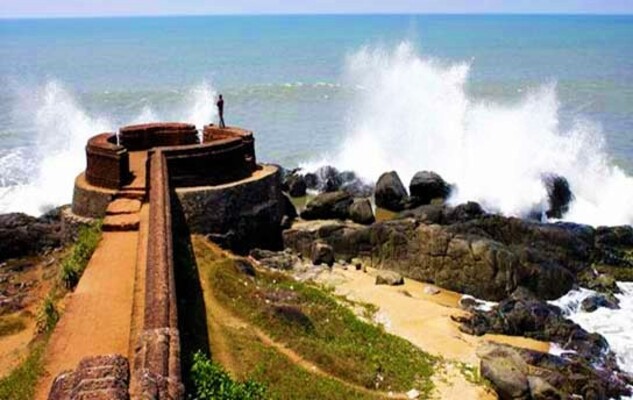 kasaragod fort, places to visit in kerala