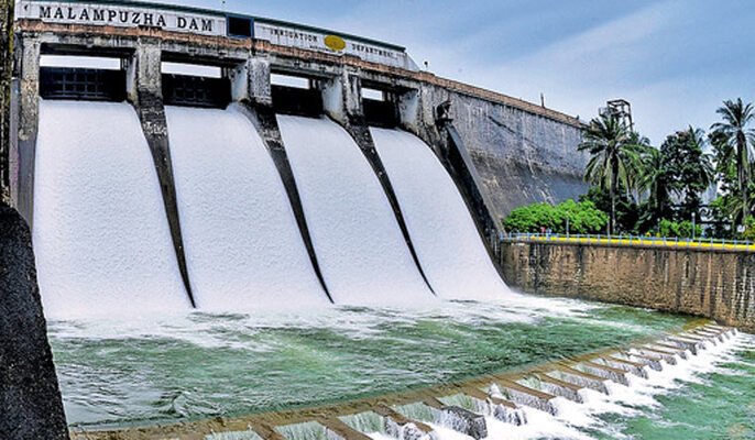 dams in palakkad, malampuzha dam, places to visit in kerala
