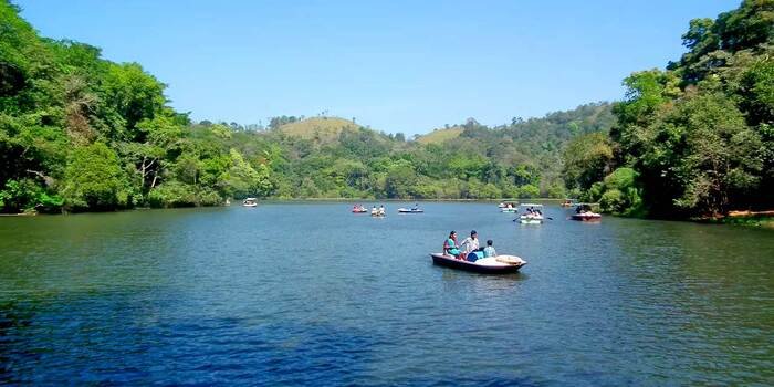backwaters in Wayanad, pookot lake, places to visit in kerala