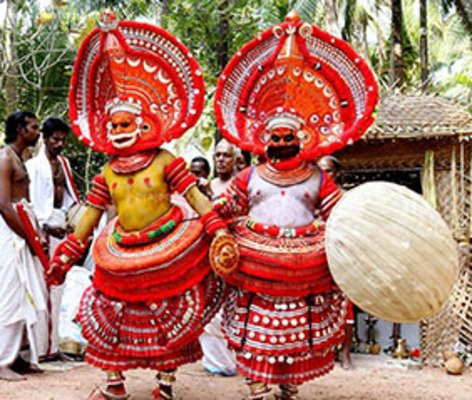 tourist places in kannur, theyyam, places to visit in kerala