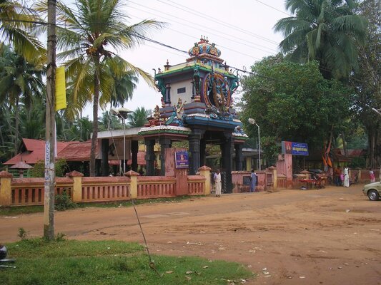 pilgrims in trivandrum, vellayani temple