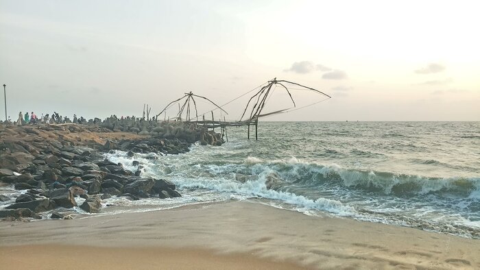 beaches in thrissur, munakkal beach, places to visit in kerala